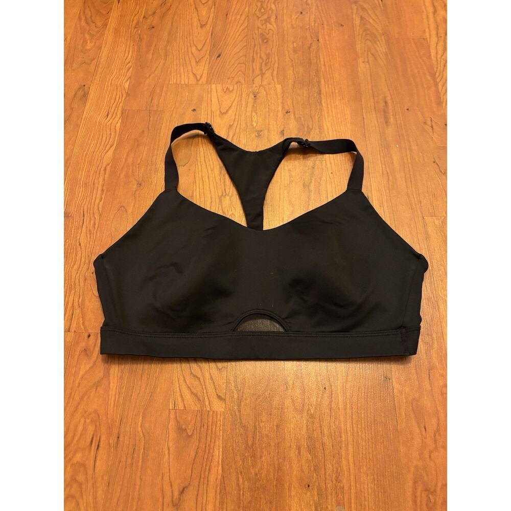 Victoria Sport Bra Black Athletic Comfy Supporting Size XL